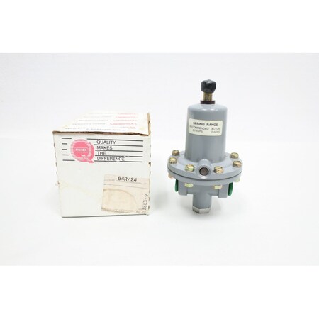 Fisher 060Psi 12In Npt Pressure Reducing Regulator Valve 64R/24